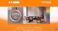 Desktop Screenshot of casacolor.com.bo
